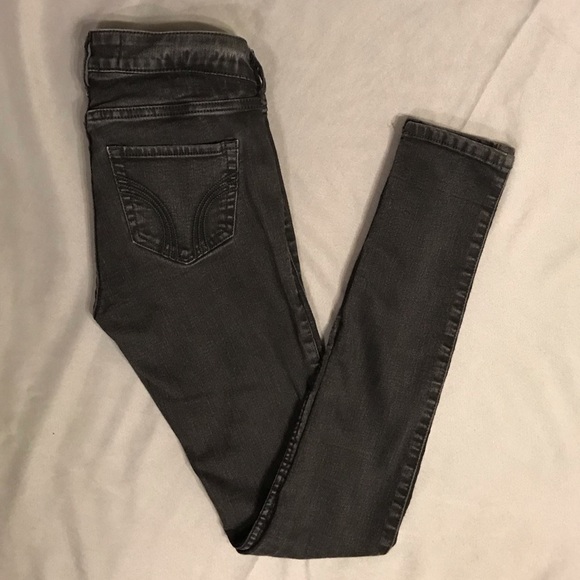 Ultra High-Rise Super Skinny Jeans, 25x31, Black - Picture 9 of 15